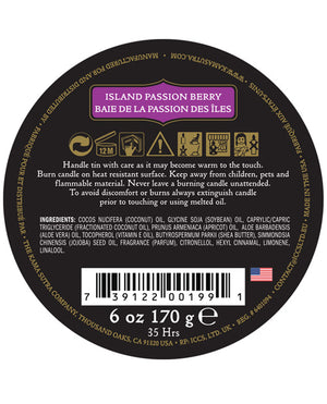 Kama Sutra Kama Sutra Ignite Massage Soy Candle - Island Passion Berry - Image 2