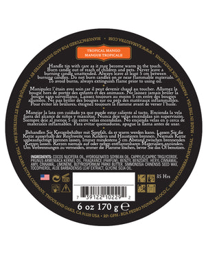 Kama Sutra Kama Sutra Ignite Massage Soy Candle - Tropical Mango - Image 2