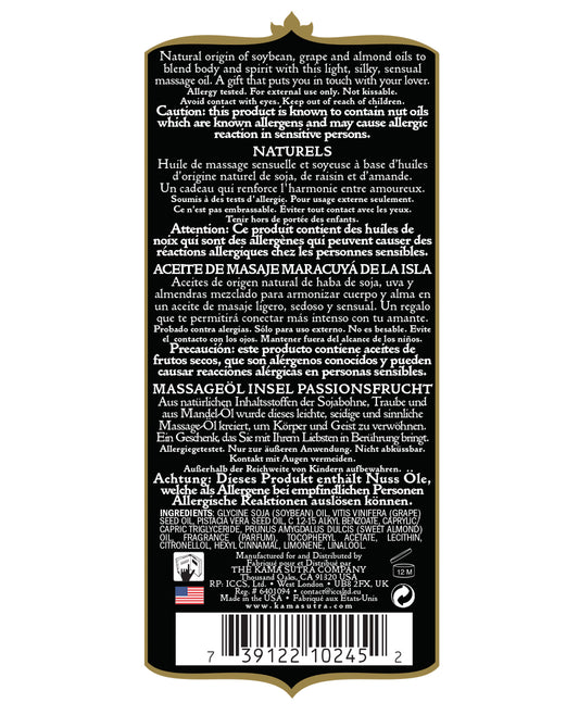 Kama Sutra Kama Sutra Naturals Massage Oil - Island Passion Berry - Image 2