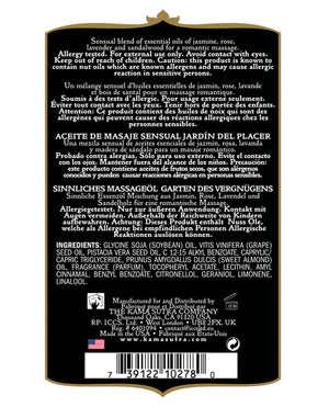 Kama Sutra Kama Sutra Aromatics Massage Oil - 2 oz Pleasure Garden - Image 2