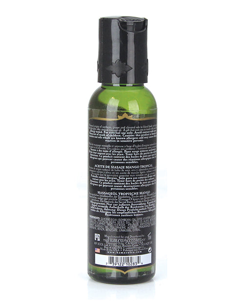 Kama Sutra Kama Sutra Naturals Massage Oil - 2 oz Tropical Mango