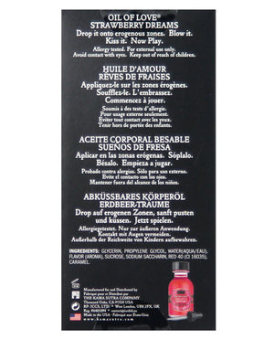 Kama Sutra Kama Sutra Oil of Love - .75 oz Strawberry Dreams - Image 2