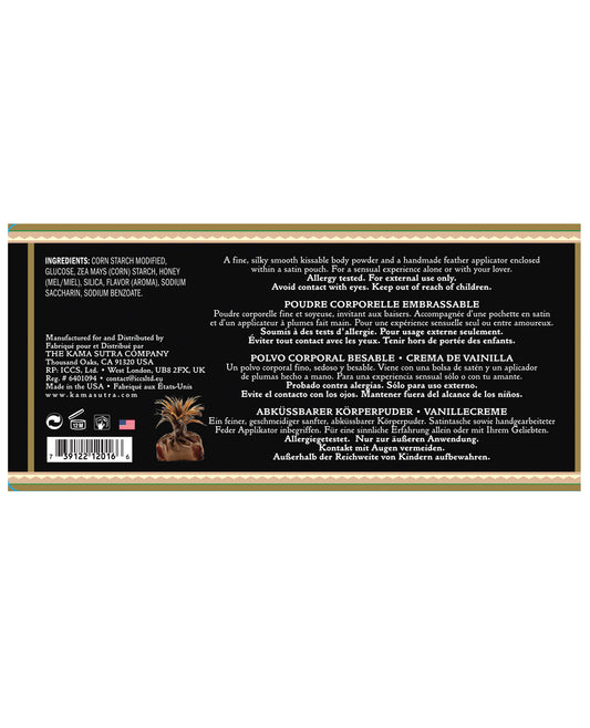 Kama Sutra Honey Dust - 6 oz Vanilla Creme (2)