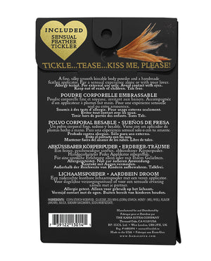 Kama Sutra Honey Dust - 1 oz Strawberry Dreams (3)