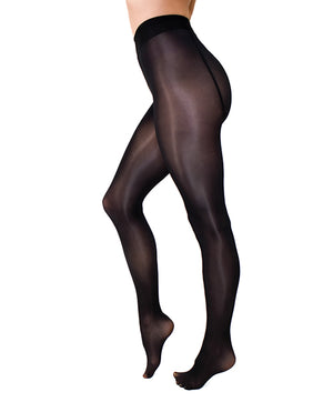 Kixies Kix'ies Strong &amp; Silky Black Tights - Black S/M