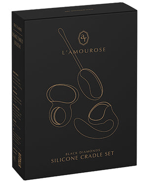Lamourose Lamourose Paramour Silicone Cradles - Black - Image 2