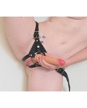 Locked in Lust Locked In Lust Crotch Rocket Strap-On Small - Black - Image 3