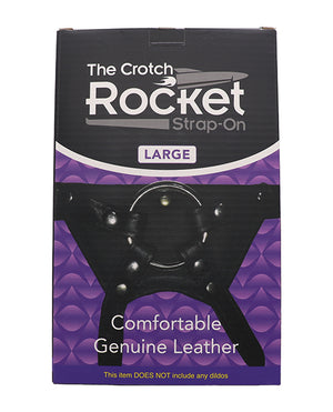 Locked in Lust Locked In Lust Crotch Rocket Strap-On Large - Black - Image 4