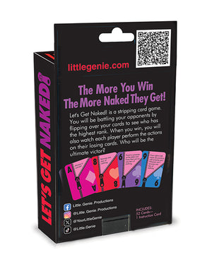 Little Genie Let's Get Naked Party Card Game - Image 3