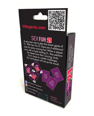Little Genie Sex Fun 21 Card Game - Image 2