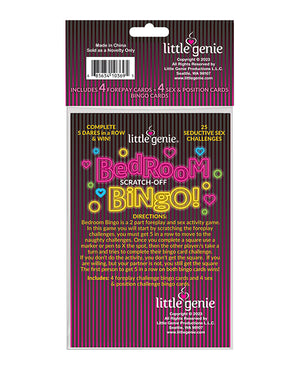 Little Genie Bedroom Bingo Scratch-Off Game - Image 4