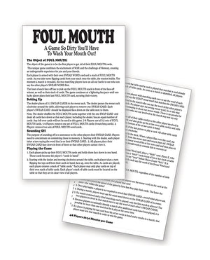 Little Genie Foul Mouth Card Game - Image 2