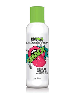 Smack Smack Warming Massage Oil - 2 oz Tropical