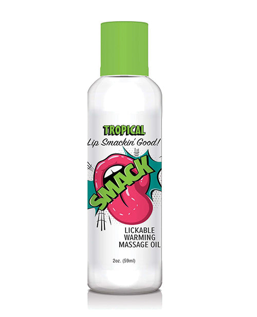 Smack Smack Warming Massage Oil - 2 oz Tropical