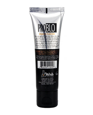 Pro Blo Pro Blo Oral Pleasure Gel - Peach - Image 2