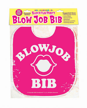 Candy Prints Blow Job Bib - Pink