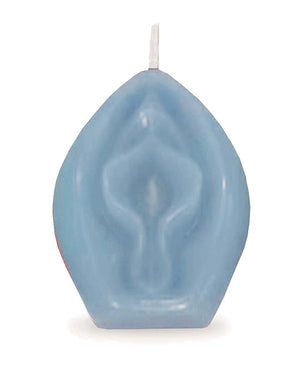 Little Genie Eden's Vagina Candle - Blue - Vanilla - Image 2