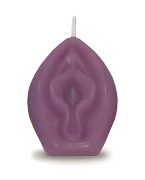 Little Genie Eden's Vagina Candle - Purple - Vanilla - Image 2