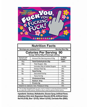 Little Genie Fuck You You Fucking Fuck 3 oz Bag - Image 2