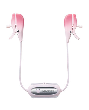 Lovense Lovense Gemini Vibrating Nipple Clamps - Pink - Image 2