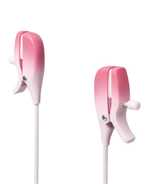 Lovense Lovense Gemini Vibrating Nipple Clamps - Pink - Image 4