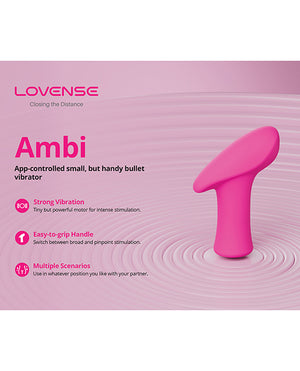 Lovense Lovense Ambi Bullet - Pink - Image 4