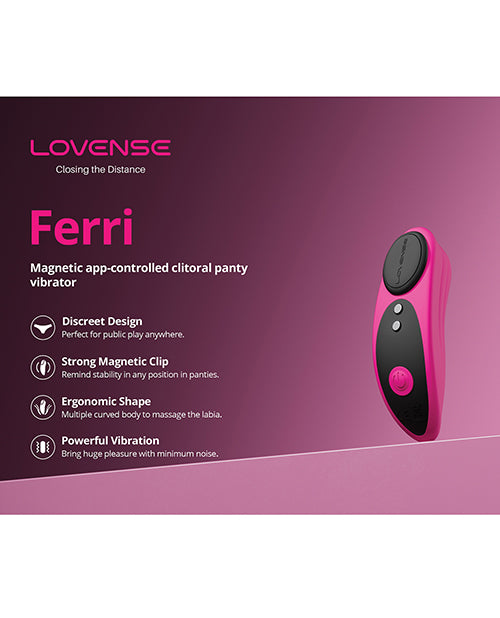 Lovense Lovense Ferri Panty Vibe - Pink