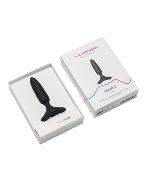 Lovense Lovense Hush 2 1" Butt Plug - Black - Image 4
