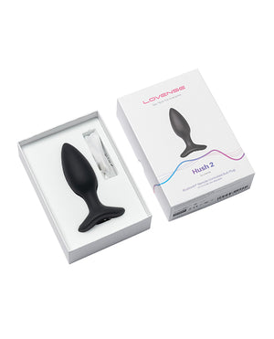 Lovense Lovense Hush 2 1.5" Butt Plug - Black - Image 2