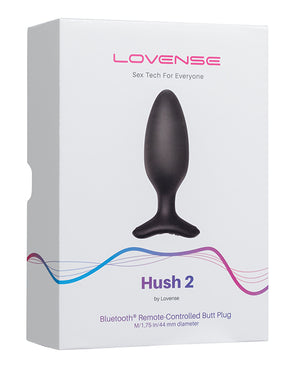 Lovense Lovense Hush 2 1.75" Butt Plug - Black - Image 2