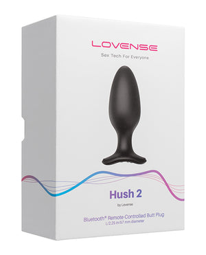 Lovense Lovense Hush 2 2.25" Butt Plug - Black