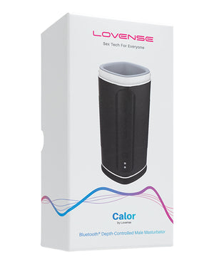 Lovense Lovense Calor Compact Heating Masturbator - Black