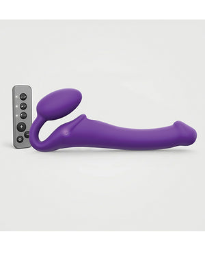 Strap-On-Me Strap On Me Vibrating Bendable Strapless Strap On Medium - Purple - Image 3