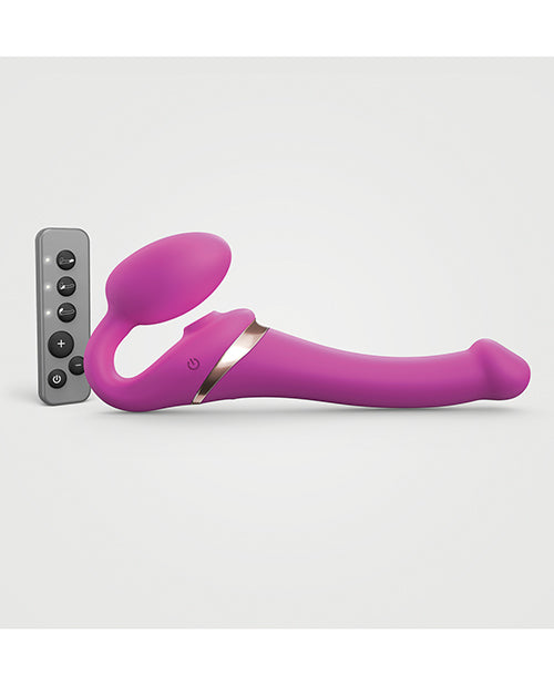Strap-On-Me Strap On Me Multi Orgasm Bendable Strapless Strap On Small - Fuchsia - Image 2