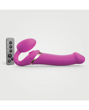 Strap-On-Me Strap On Me Multi Orgasm Bendable Strapless Strap On Large - Fuchsia - Image 2