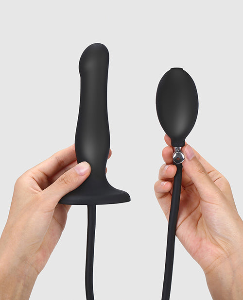 Strap-On-Me Strap On Me Inflatable Dildo Plug - Black - Image 2