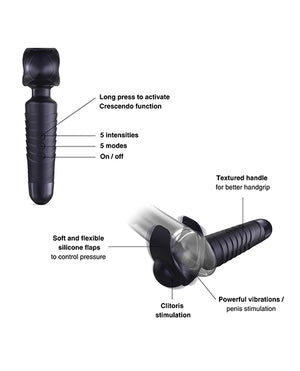 Manwan Manwan EVO Original Handle Wand - Black Plum - Image 2