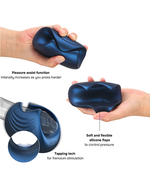 Manwan Manwan Sub-One Tapping Male Masturbator - Stellar Blue - Image 2