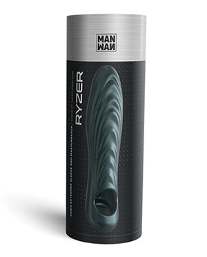 Manwan Manwan RYZER Penis Sleeve - Pine Gray - Image 5