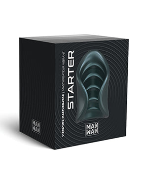 Manwan Manwan Starter Travel Vibrating Masturbator - Pine Grey - Image 5
