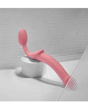 Strap-on-Me Semi-Realistic Bendable Strap-on - Pink SM - Image 3