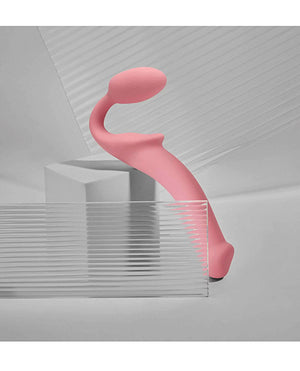 Strap-on-Me Semi-Realistic Bendable Strap-on - Pink - Image 4
