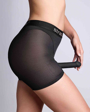 Strap-On-Me Strap On Me Halo Lingerie Harness - Black MD - Image 4