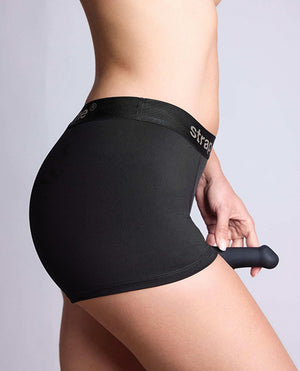 Strap-On-Me Strap On Me Allure Lingerie Harness - Black XL - Image 4