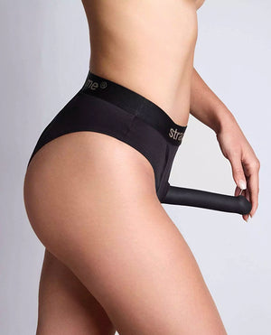 Strap-On-Me Strap On Me Idole Lingerie Harness - Black XL - Image 4