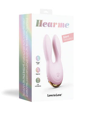 Love to Love Love to Love Hear Me Flexible Ear Stim - Baby Pink