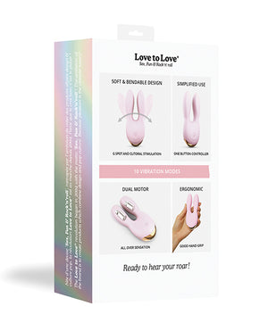 Love to Love Love to Love Hear Me Flexible Ear Stim - Baby Pink - Image 5