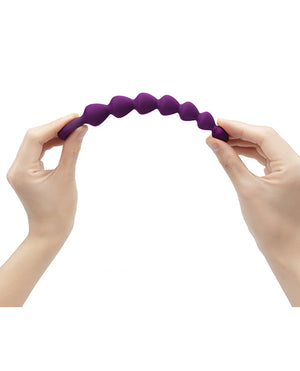Love to Love Love to Love Bing Bang Anal Beads - Violet Small - Image 2