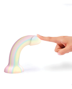 Love to Love Love to Love Curved Suction Cup Dildolls Fantasia - Asst Colors - Image 4