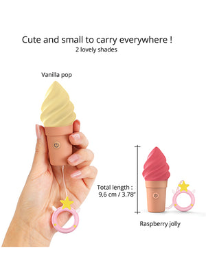 Love to Love Love to Love Cand'ice Ice Cream Cone Stimulator - Vanilla Pop - Image 4